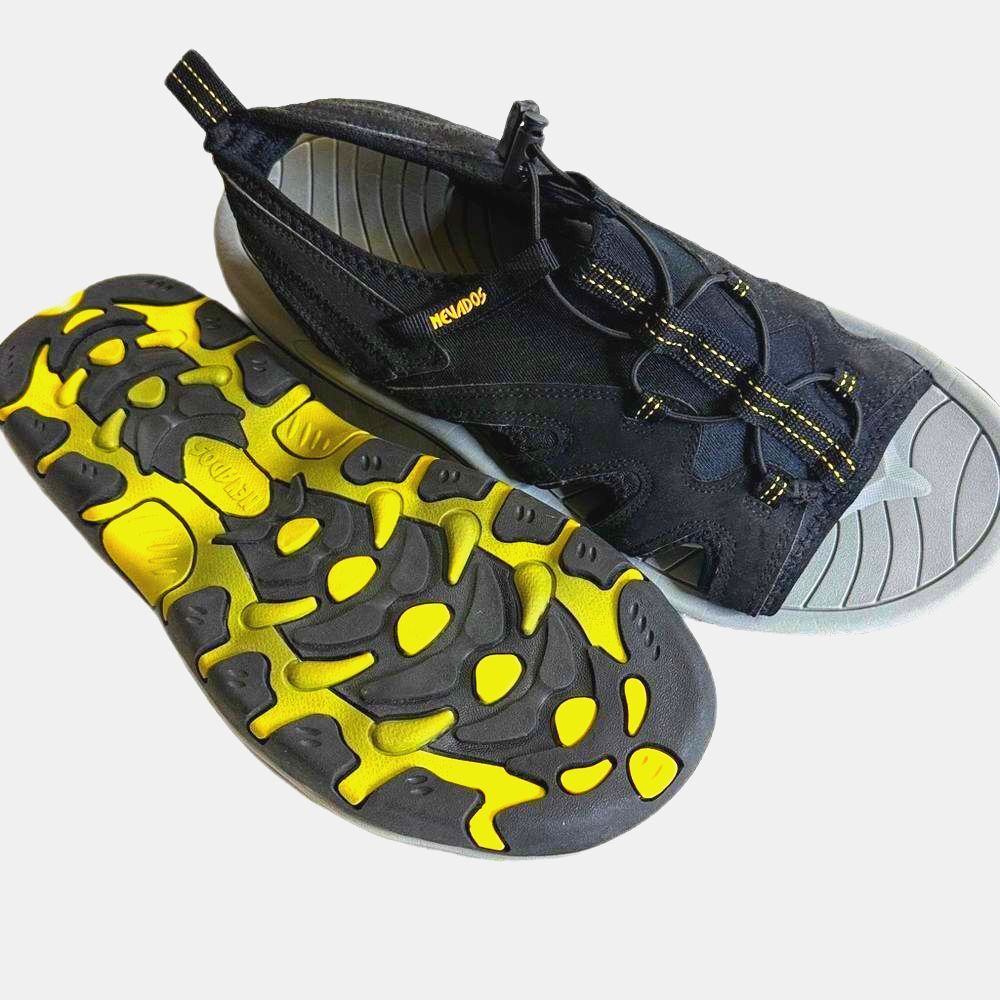 Nevados Black and Gray Men's Sandals Size 12